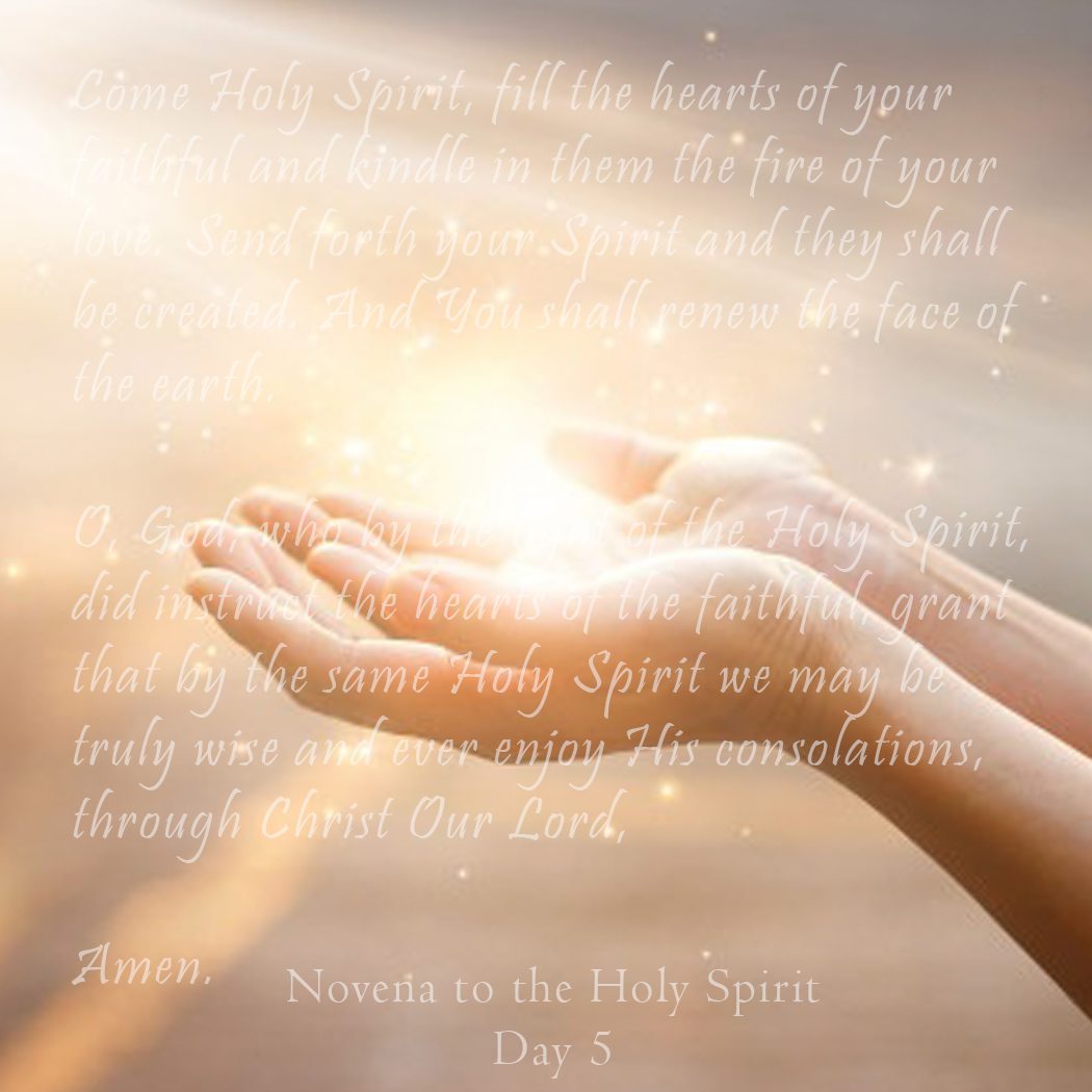 Holy spirit novena to the Holy Spirit