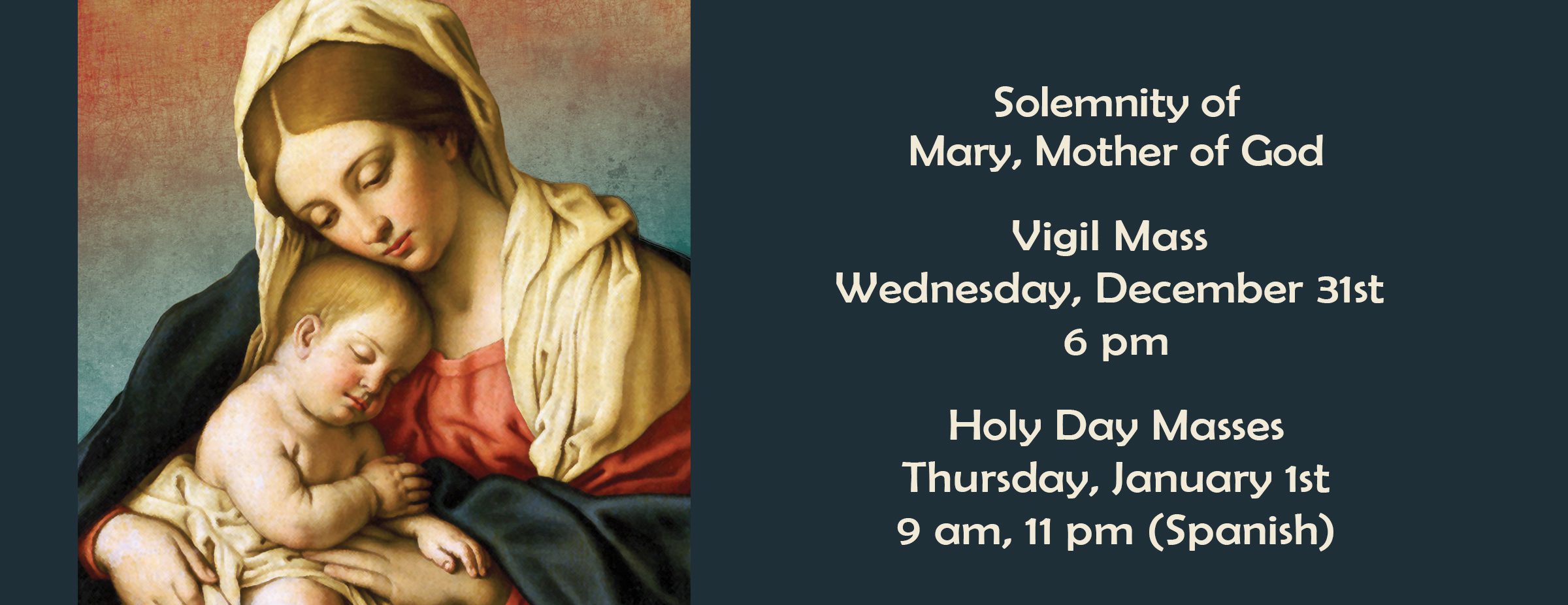 The Solemnity of Mary Mother of God_2026 copy